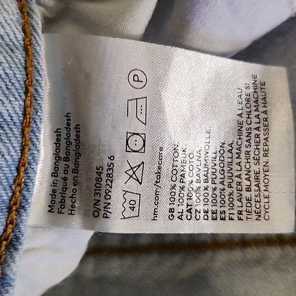 90's Boyfriend High Waist Button Fly Deconstructed Size 0 - Picture 5 of 12